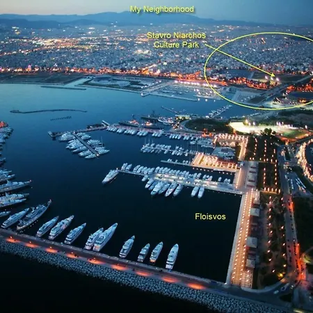 Apartment Near Stavros Niarchos Park & Acropolis